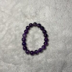 Purple Beaded Bracelet